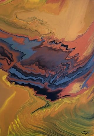'Thunderstorm' 50x70
